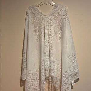 SHEIN Elegant White Lace Cover-Up